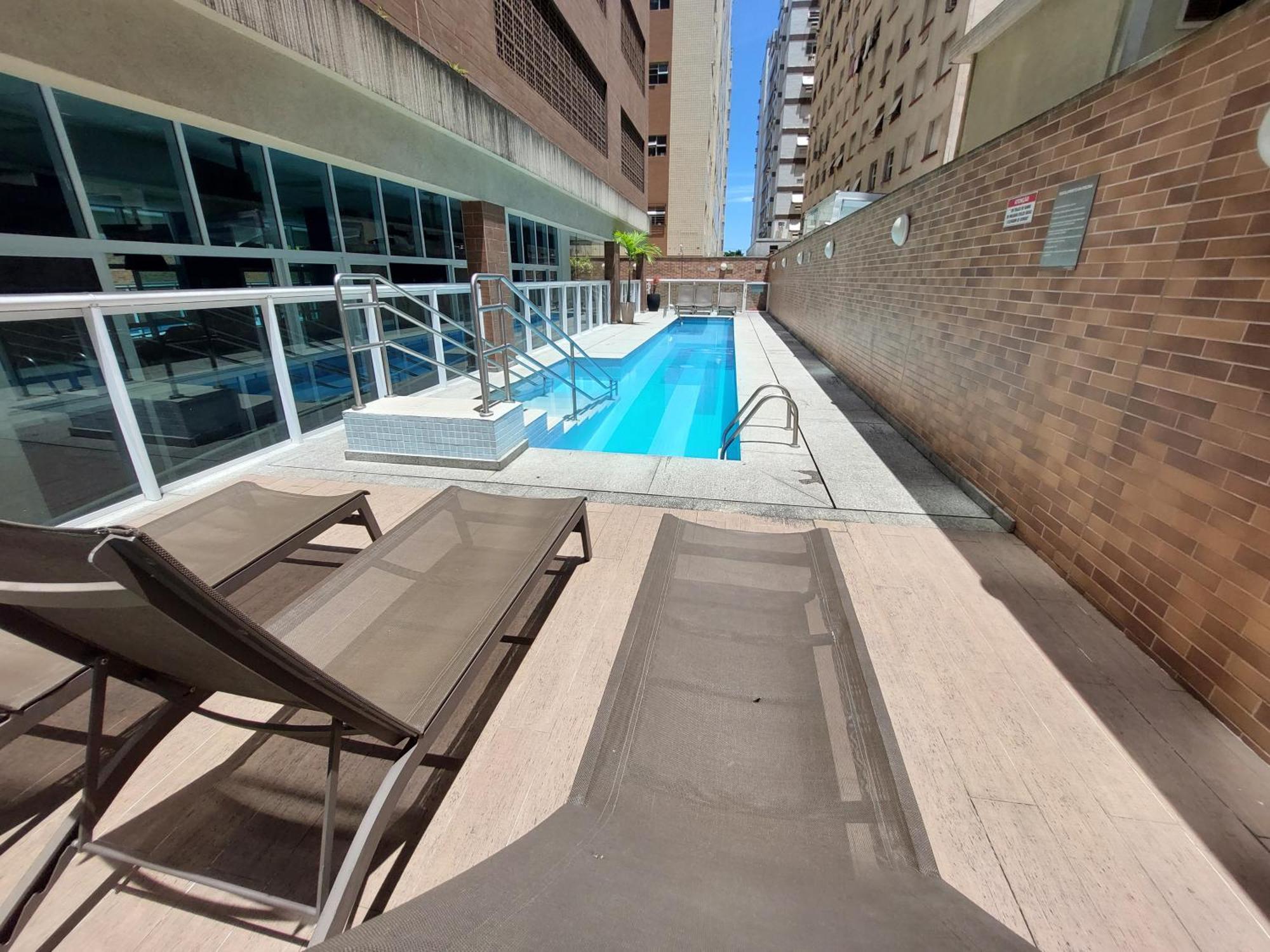 Apartamento Book Santos - Estanconfor 1804 - VISTA MAR Exterior foto
