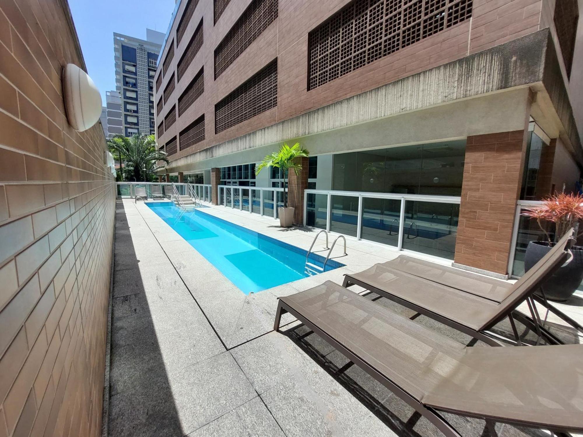 Apartamento Book Santos - Estanconfor 1804 - VISTA MAR Exterior foto