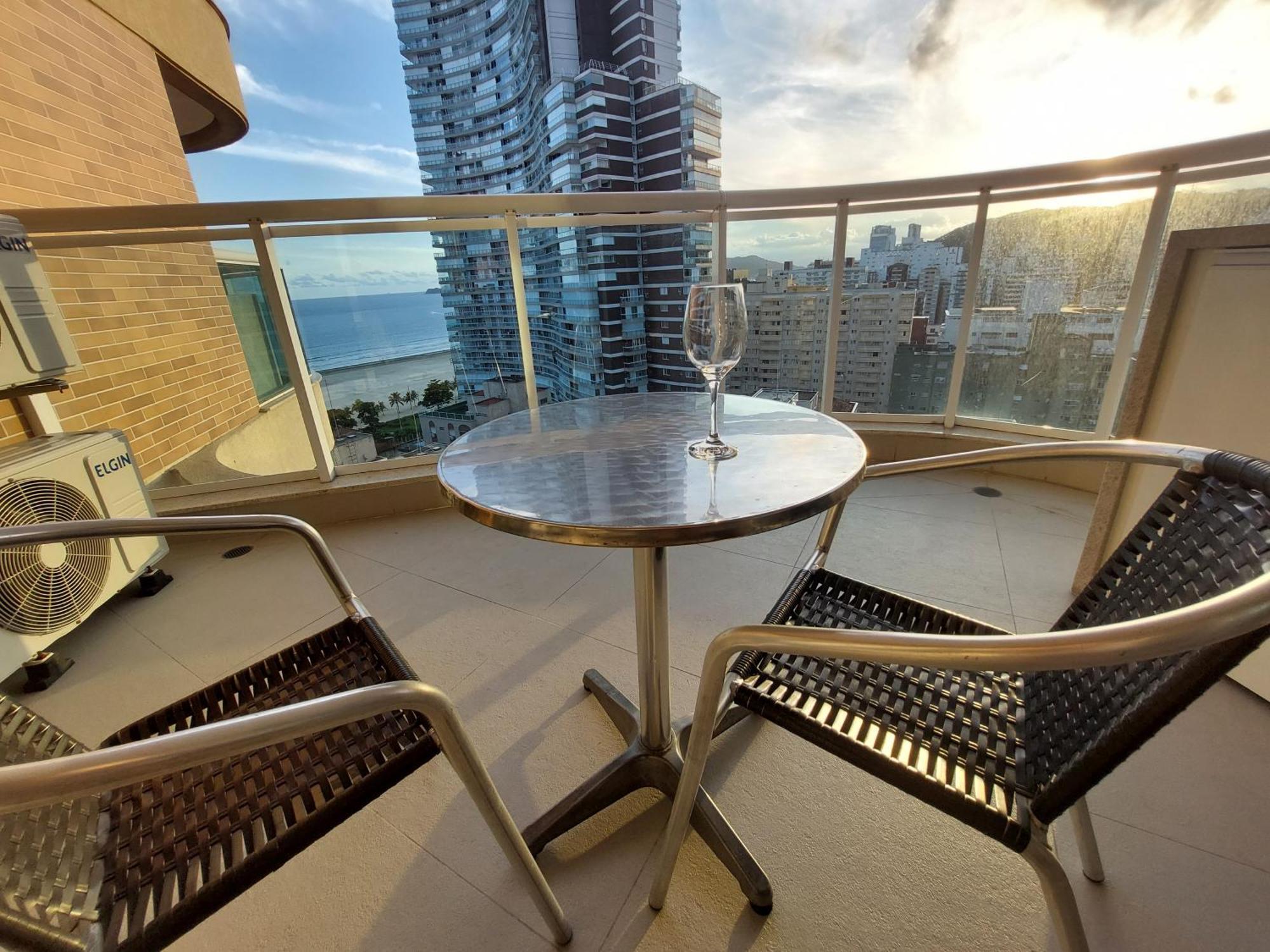 Apartamento Book Santos - Estanconfor 1804 - VISTA MAR Exterior foto